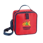 Kühltasche Lunchtime farbe rot Ansicht mit Logo 1