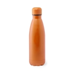 Bedruckbare Edelstahlflasche im matten Finish in vielen Farben, 790 ml farbe orange erste Ansicht