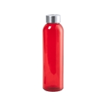 Hochwertige Glasflasche aus BPA-freiem Material in vielen Farben, 500 ml farbe rot erste Ansicht