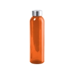 Hochwertige Glasflasche aus BPA-freiem Material in vielen Farben, 500 ml farbe orange erste Ansicht