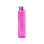 Hochwertige Glasflasche aus BPA-freiem Material in vielen Farben, 500 ml farbe pink erste Ansicht