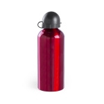 Aluminiumflasche mit Schraubverschluss mit Logo, 650 ml farbe rot erste Ansicht