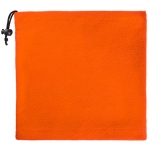 Anpassbarer Halswärmer aus Polar-Fleece, ideal für Logoaufdruck farbe orange