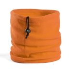 Anpassbarer Halswärmer aus Polar-Fleece, ideal für Logoaufdruck farbe orange erste Ansicht