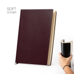 Bedruckbares Notizbuch mit Soft-Cover und linierten Seiten, A5 zweite Ansicht