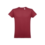 Günstiges T-Shirts aus kardierter Baumwolle, 150 g/m2, THC Luanda farbe bordeaux zweite Ansicht