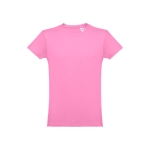 Günstiges T-Shirts aus kardierter Baumwolle, 150 g/m2, THC Luanda farbe rosa zweite Ansicht