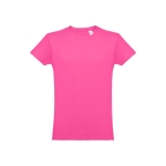 Günstiges T-Shirts aus kardierter Baumwolle, 150 g/m2, THC Luanda farbe pink zweite Ansicht