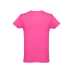 Günstiges T-Shirts aus kardierter Baumwolle, 150 g/m2, THC Luanda farbe pink dritte Ansicht