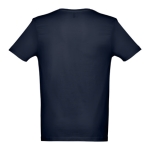 Günstige Unisex-T-Shirts bedrucken aus Baumwolle, 150 g/m2, THC Athen farbe marineblau