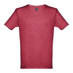 Günstige Unisex-T-Shirts bedrucken aus Baumwolle, 150 g/m2, THC Athen farbe marmorrot