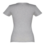 Günstiges tailliertes Damen-T-Shirt aus Baumwolle, 150 g/m2, THC Sofia farbe grau