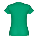 Günstiges tailliertes Damen-T-Shirt aus Baumwolle, 150 g/m2, THC Sofia farbe grün