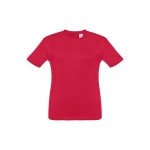 Günstiges Kinder-T-Shirt bedrucken aus Baumwolle, 150 g/m2, THC Quito farbe rot zweite Ansicht