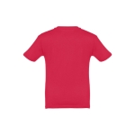 Günstiges Kinder-T-Shirt bedrucken aus Baumwolle, 150 g/m2, THC Quito farbe rot dritte Ansicht