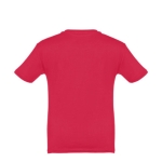 Günstiges Kinder-T-Shirt bedrucken aus Baumwolle, 150 g/m2, THC Quito farbe rot