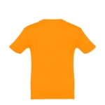 Günstiges Kinder-T-Shirt bedrucken aus Baumwolle, 150 g/m2, THC Quito farbe orange