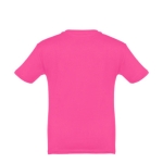 Günstiges Kinder-T-Shirt bedrucken aus Baumwolle, 150 g/m2, THC Quito farbe pink