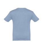 Günstiges Kinder-T-Shirt bedrucken aus Baumwolle, 150 g/m2, THC Quito farbe hellblau