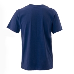 Kurzärmlige T-Shirts als Werbemittel aus Baumwolle, 130 g/m2, Keya farbe marineblau