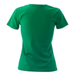 Damen-T-Shirts mit Logo aus Baumwolle, 150 g/m2, Keya farbe grün