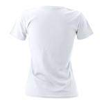 Damen-T-Shirts mit Logo aus Baumwolle, 150 g/m2, Keya