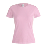 Damen-T-Shirts mit Logo aus Baumwolle, 150 g/m2, Keya