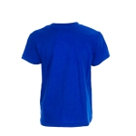 Sehr preiswertes Kinder-T-Shirt aus Baumwolle, 135 g/m2 farbe blau