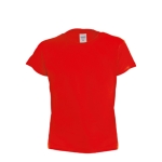 Sehr preiswertes Kinder-T-Shirt aus Baumwolle, 135 g/m2 farbe rot