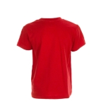 Sehr preiswertes Kinder-T-Shirt aus Baumwolle, 135 g/m2 farbe rot