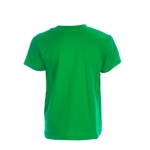 Sehr preiswertes Kinder-T-Shirt aus Baumwolle, 135 g/m2 farbe grün