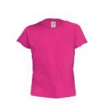 Sehr preiswertes Kinder-T-Shirt aus Baumwolle, 135 g/m2 farbe rosa