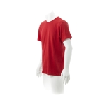 Kurzarm-T-Shirts als Werbegeschenk aus Baumwolle, 180 g/m2, Keya farbe rot dritte Ansicht