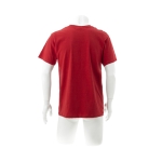 Kurzarm-T-Shirts als Werbegeschenk aus Baumwolle, 180 g/m2, Keya farbe rot vierte Ansicht