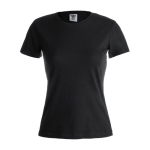 T-Shirts als Werbemittel für Damen aus 100 % Baumwolle, 180 g/m2, Keya farbe schwarz