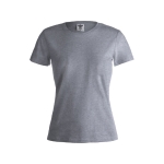 T-Shirts als Werbemittel für Damen aus 100 % Baumwolle, 180 g/m2, Keya farbe grau erste Ansicht