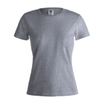 T-Shirts als Werbemittel für Damen aus 100 % Baumwolle, 180 g/m2, Keya farbe grau