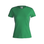 T-Shirts als Werbemittel für Damen aus 100 % Baumwolle, 180 g/m2, Keya farbe grün erste Ansicht