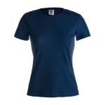 T-Shirts als Werbemittel für Damen aus 100 % Baumwolle, 180 g/m2, Keya farbe marineblau