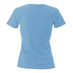 T-Shirts als Werbemittel für Damen aus 100 % Baumwolle, 180 g/m2, Keya farbe hellblau