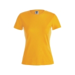 T-Shirts als Werbemittel für Damen aus 100 % Baumwolle, 180 g/m2, Keya farbe gold erste Ansicht