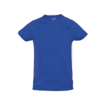 Atmungsaktives Sport-T-Shirts für Kinder, 135 g/m2, MKT farbe blau erste Ansicht