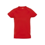 Atmungsaktives Sport-T-Shirts für Kinder, 135 g/m2, MKT farbe rot erste Ansicht