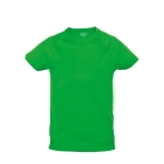 Atmungsaktives Sport-T-Shirts für Kinder, 135 g/m2, MKT farbe grün