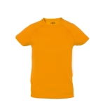 Atmungsaktives Sport-T-Shirts für Kinder, 135 g/m2, MKT farbe orange