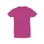 Atmungsaktives Sport-T-Shirts für Kinder, 135 g/m2, MKT farbe rosa erste Ansicht