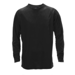 Langärmeliges Laufshirt aus Polyester, 135 g/m2, MKT Maik farbe schwarz