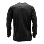 Langärmeliges Laufshirt aus Polyester, 135 g/m2, MKT Maik farbe schwarz