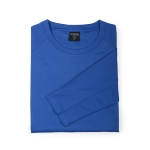 Langärmeliges Laufshirt aus Polyester, 135 g/m2, MKT Maik farbe blau achte Ansicht