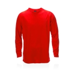 Langärmeliges Laufshirt aus Polyester, 135 g/m2, MKT Maik farbe rot erste Ansicht